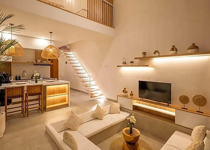 Six Min To - New Luxe Pool Loft W/120'cinema Residence Buduk