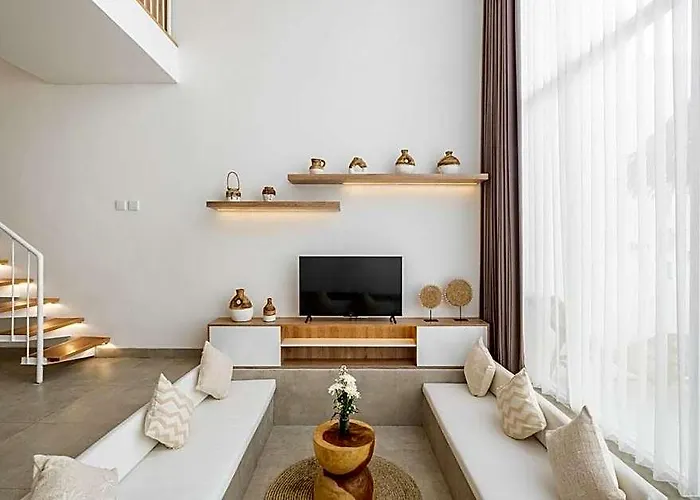 Six Min To - New Luxe Pool Loft W/120'cinema Residence Buduk